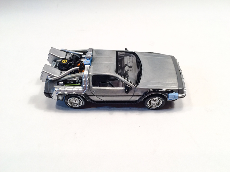 Illustration for article titled Hot Wheels Elite: Delorean BTTF Time Machine